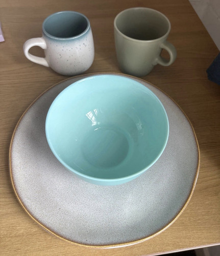 Ceramic piece dining - ceramic, 4-piece