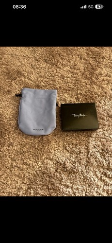Thierry mugler black leather - black,