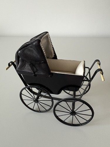 Dolls house vintage pram - house,