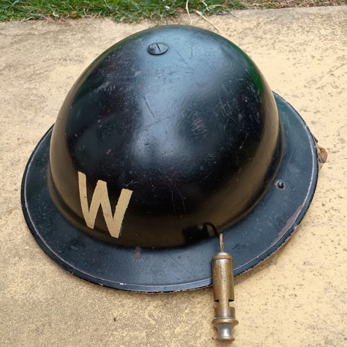 Ww2 british arp helmet and - arp,