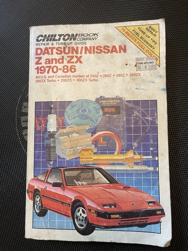 Chiltons datsun nissan zx - chiltons, z