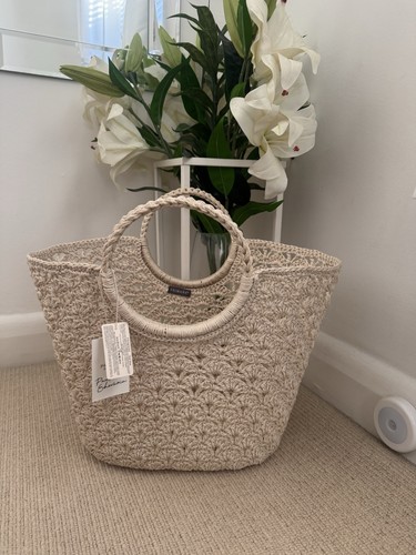 Primark beige crochet beach - crochet,