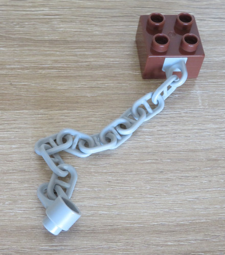 Lego duplo anchor - chain, from