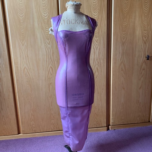 Lilac semi transparent latex - semi,