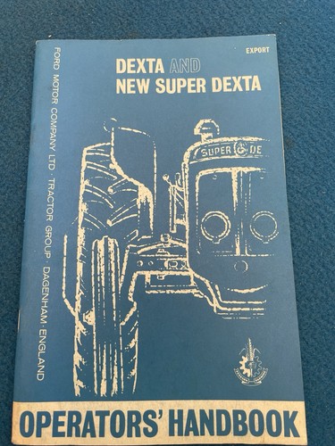 Fordson dexta new super - fordson,