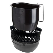 BCB Heat Shield For Crusader Cup - Black (1.2mm) Stainless Steel