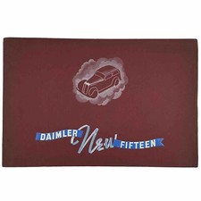 Daimler New Fifteen Car Auto Sales Brochure 1938 Sport Saloon Tickford Cabriolet