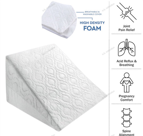 Bed wedge pillow orthopaedic - bed,