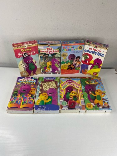 Lot barney friends vhs - 8, &