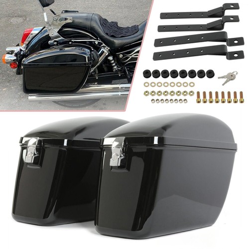 Hard motorcycle saddlebags - motorcycle,
