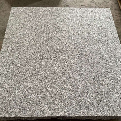 Silver grey granite - grey, paving