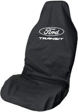1x Fits Ford RS ST Transit Waterproof LARGE Black Front Car Seat Cover Protector