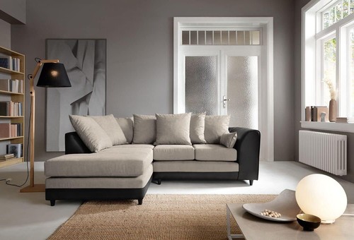 Dylan pvc byron corner sofa - pvc,