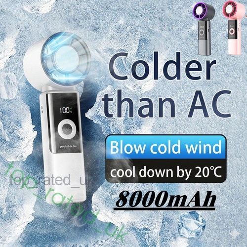 Portable handheld neck fan usb - portable,