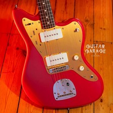 2025 Fender USA American Pro Jazzmaster Faded Dakota Red offset guitar - P90s