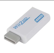 Wii TO HDMI Adapter Converter Wii2HDMI with 3.5mm Audio Video 1080P HD Output UK