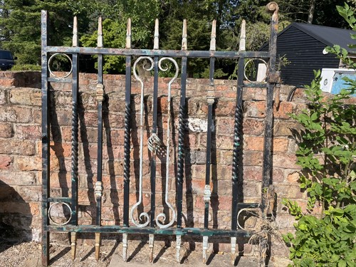 Iron railings antique from - antique,