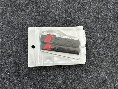 Audi line badge gloss - 2x,