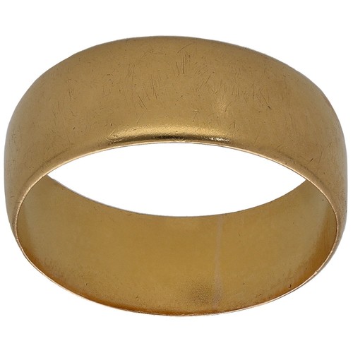 22ct gold ring 44g wedding - gold,