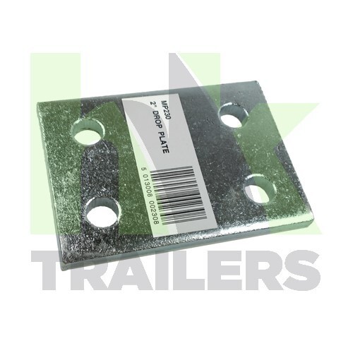 Drop plate tow ball - 2",