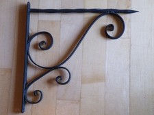Antique Hand Wrought Iron Wall