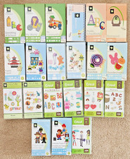 Cricut Cartridges Lot of 21 Shapes, Everyday, Lite, Paper Dolls, Classmate ++