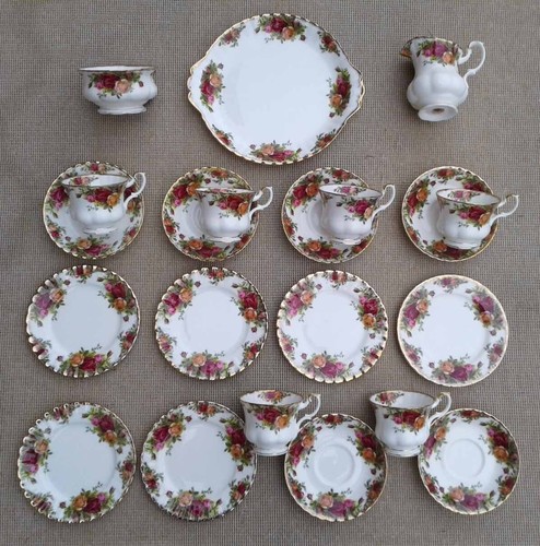 Royal albert old country - country, roses