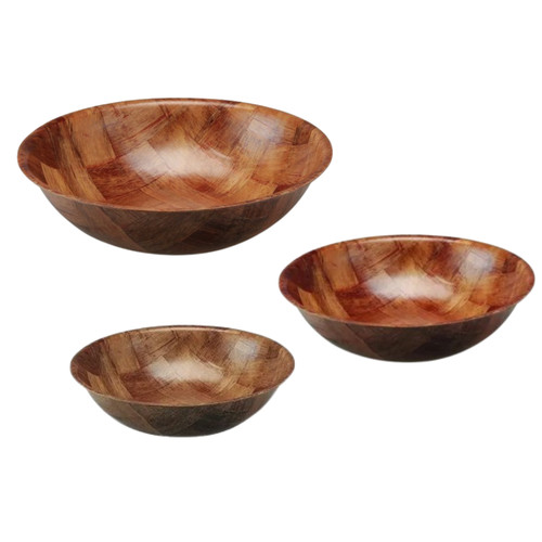 Natural wooden serving bowl - wooden,