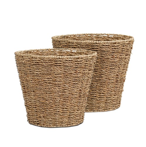 Set seagrass round waste - seagrass,