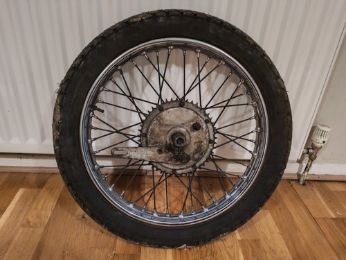 Bsa b175 bantam rear wheel - b175, 18"