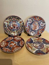 4 x Vintage Japanese Imari