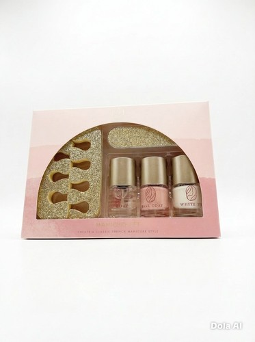 French manicure nail - french, set