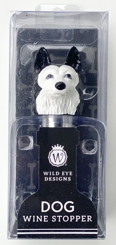 Siberian husky dog wine - dog,