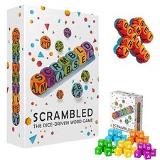 Scrambled Dice Word Game for