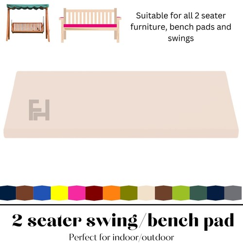 Outdoor garden bench cushion - garden,