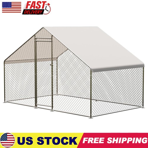 Metal chicken coop 8x6 5x6 - chicken, 9.8x6.5x6.5