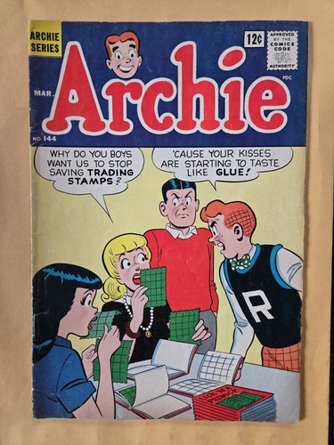 Archie comics 144 - comics, vg+