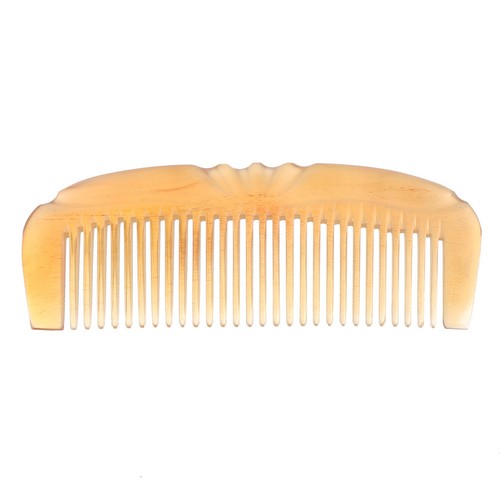 Sheep horn comb natural - horn,