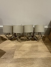 Laura Ashley Antler Mulroy 2 Arm Wall Lights x2( One Pair)