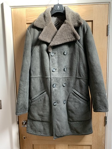 Men sheepskin coat - men’s,
