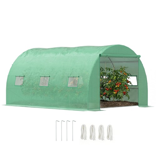 Outsunny tunnel greenhouse - tunnel, w/