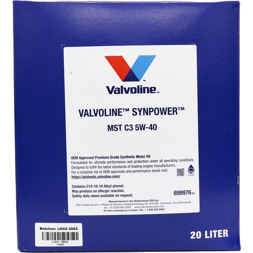 Valvoline synpower mst - valvoline,
