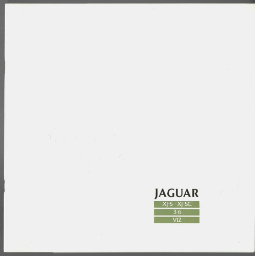 Jaguar xjs 1986 - uk, market
