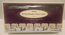 Pifco Christmas Lights vintage 80 Red random chaser Fairy Lights 8 settings 5 sp