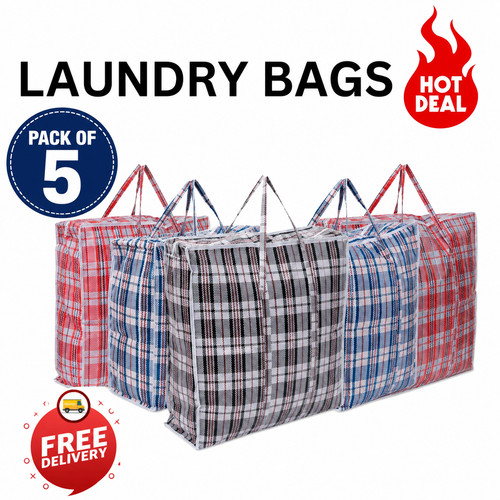 Jumbo laundry bags zipped - laundry,
