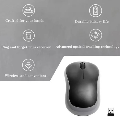 Logitech m185 wireless optical - m185,