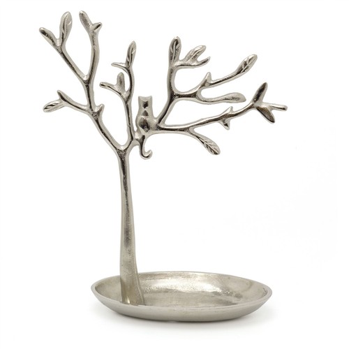 31cm silver metal tree life - tree,