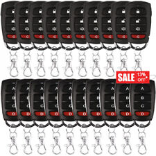 1-10× Universal Cloning Electric Gate Garage Door Remote Control Key Fob 433mhz