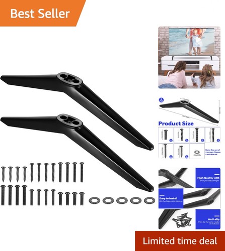 Adjustable black legs - tv,