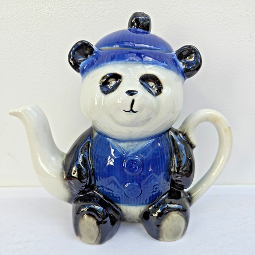 Tony wood panda ornamental - panda,